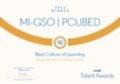 MI-GSO|PCUBED "Best Culturs of Learning" MI-GSO|PCUBED "Best Culturs of Learning"