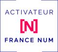 Activateur France Num Il s'agit du logo officiel de la plateforme France Num